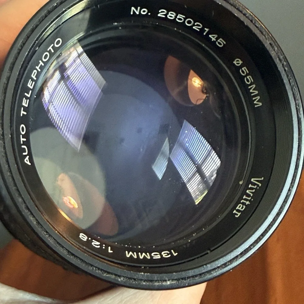 Vivitar 135mm f/2.8 Auto Telephoto‎ Lens OM Mount Japan Manual Focus